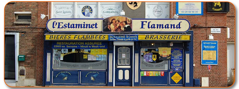 Brasserie L'Estaminet Flamand à Dunkerque partenaire de la station du vélo 59